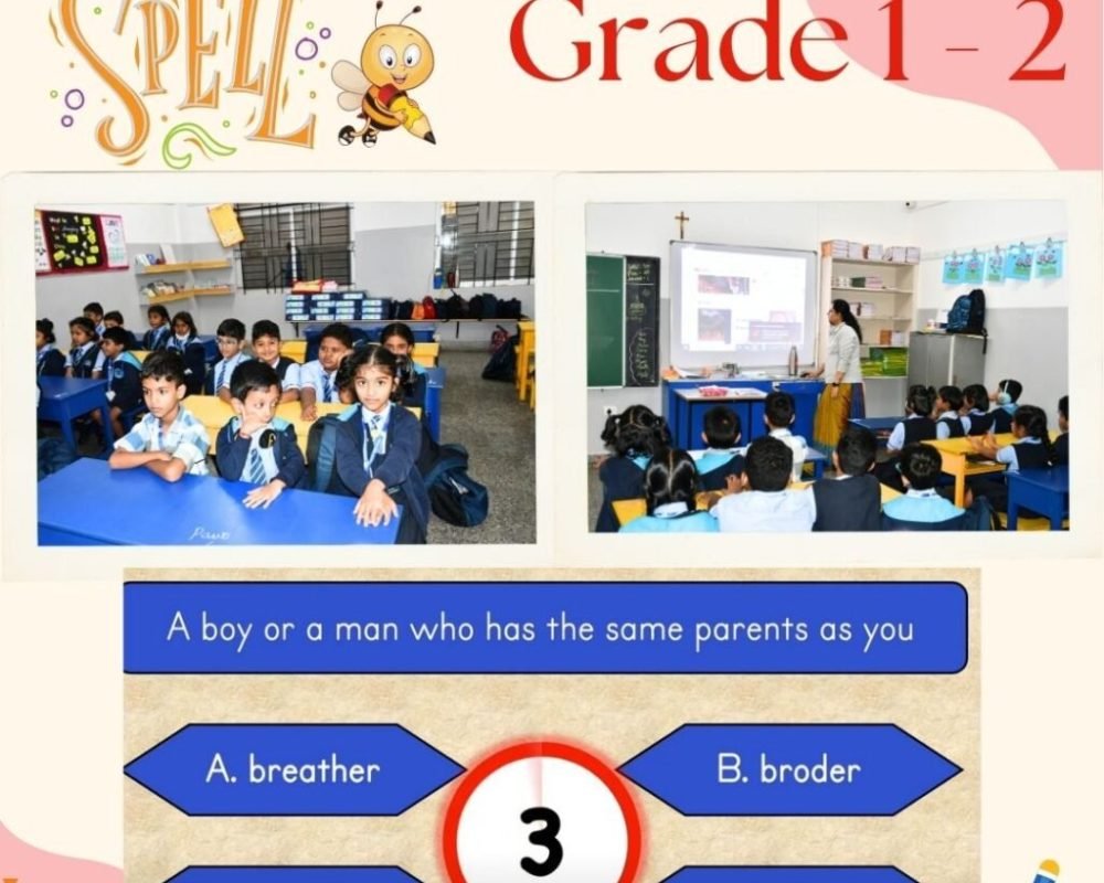 Photos Spell Bee competition for students of grades